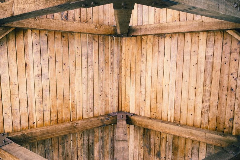 Attic Home - ceiling, wood, house