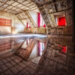 Attic Floor - a room that has a mirror on the floor