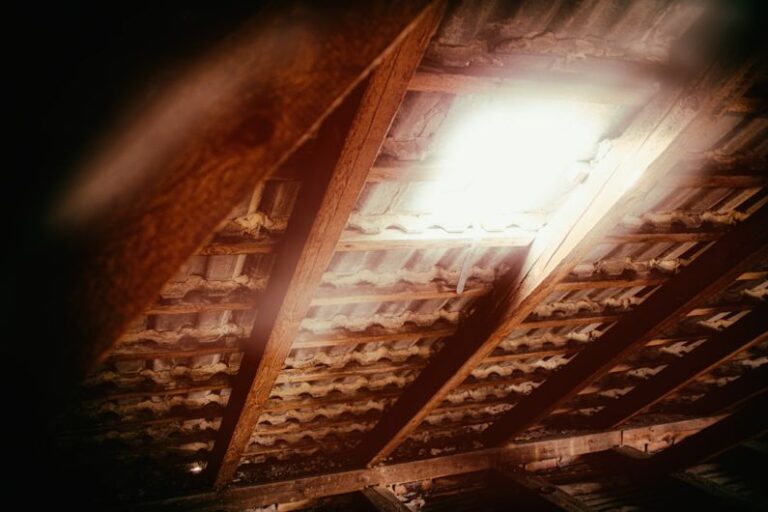 Attic Renovations - white fluorescent light turned on in room