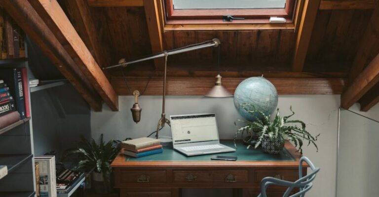 Attic Office - A Study Room in the Attic