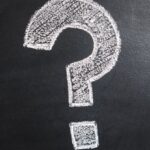 Questions - Question Mark on Chalk Board