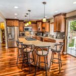 Lighting Plan - Kitchen Island and Barstools